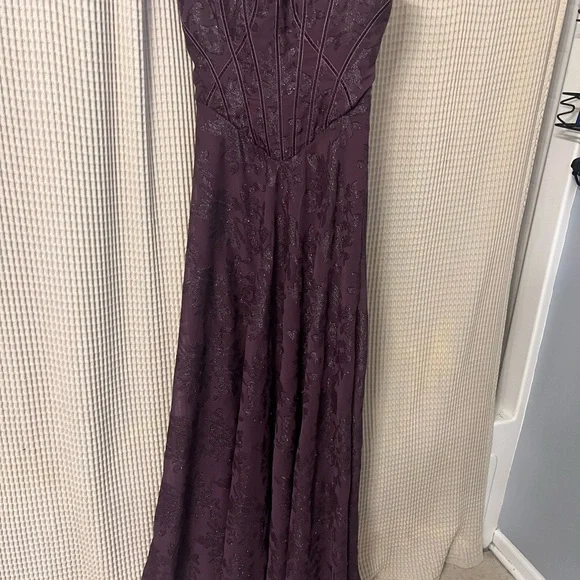House of CB Esme dress in purple, M - Picture 2 of 10